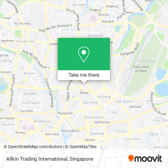 Allkin Trading International map