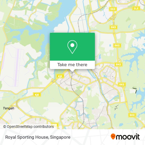Royal Sporting House map