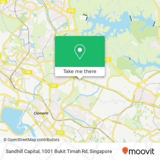 Sandhill Capital, 1001 Bukit Timah Rd map