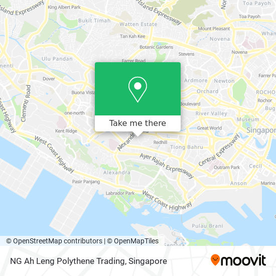 NG Ah Leng Polythene Trading地图