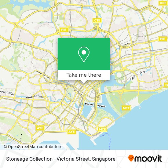 Stoneage Collection - Victoria Street地图