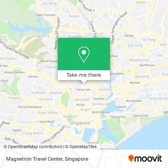 Magnetron Travel Center地图