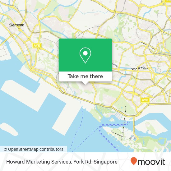 Howard Marketing Services, York Rd地图