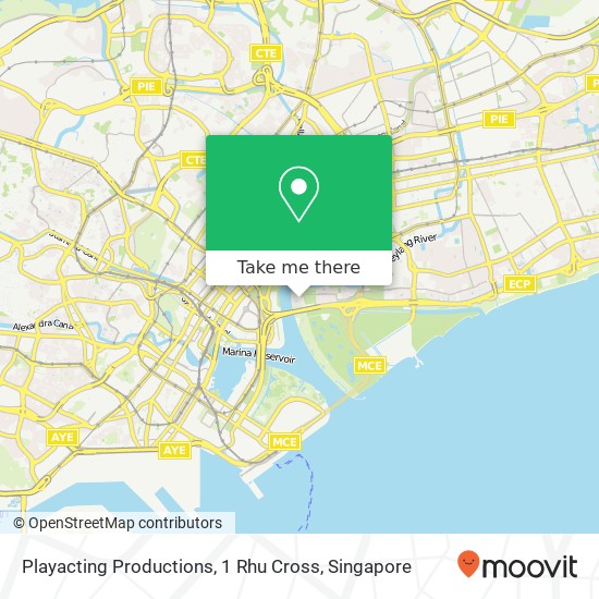 Playacting Productions, 1 Rhu Cross地图