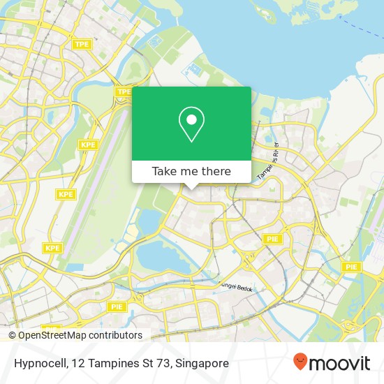 Hypnocell, 12 Tampines St 73地图