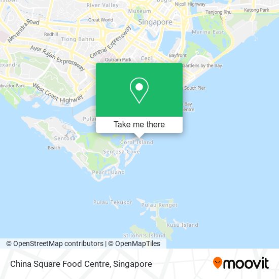 China Square Food Centre map