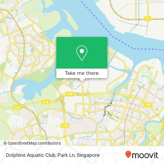 Dolphins Aquatic Club, Park Ln地图