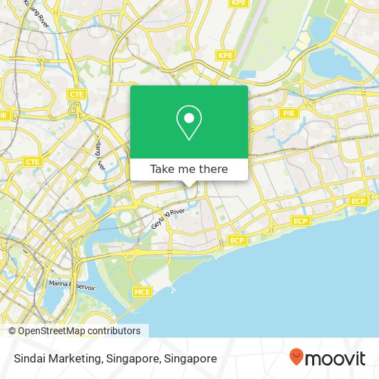 Sindai Marketing, Singapore地图