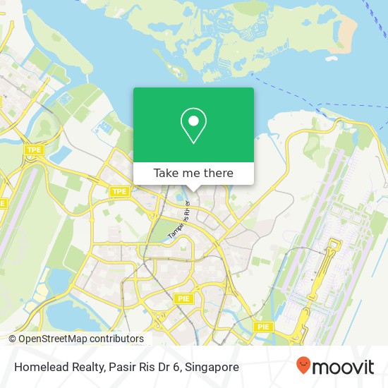 Homelead Realty, Pasir Ris Dr 6 map