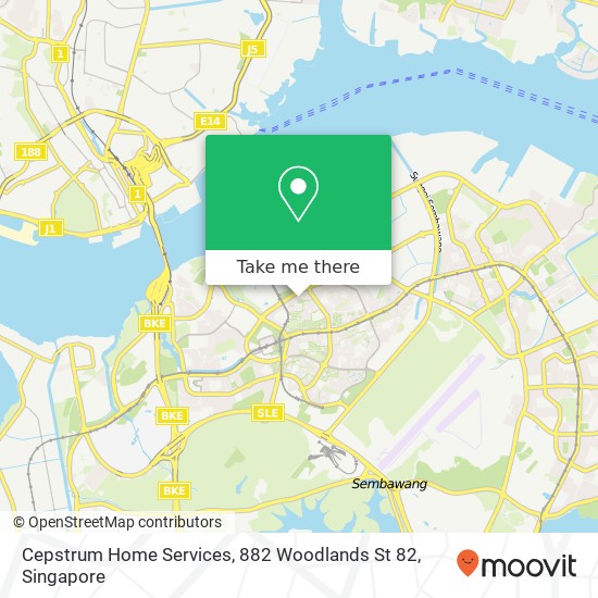 Cepstrum Home Services, 882 Woodlands St 82地图