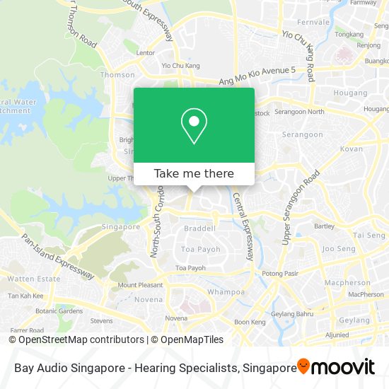 Bay Audio Singapore - Hearing Specialists地图