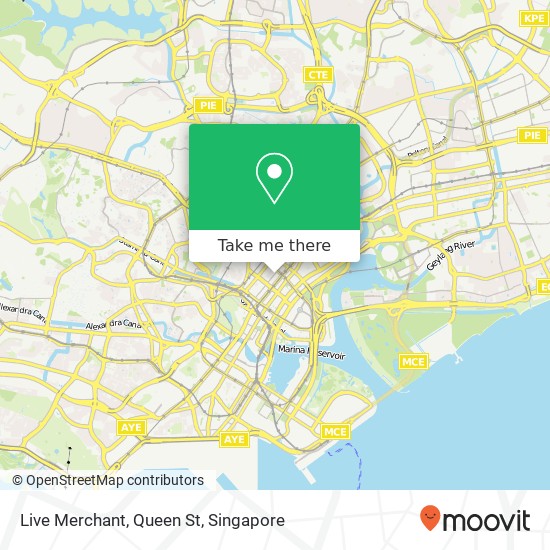 Live Merchant, Queen St地图