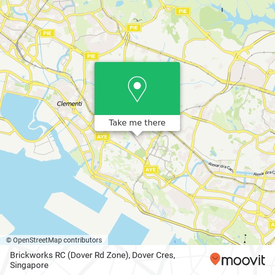 Brickworks RC (Dover Rd Zone), Dover Cres map