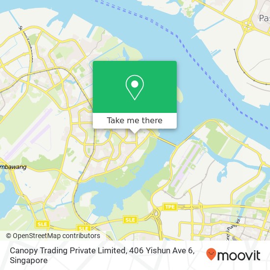 Canopy Trading Private Limited, 406 Yishun Ave 6 map