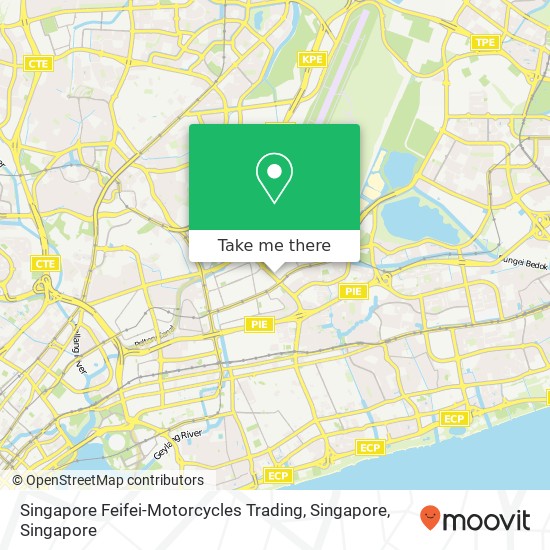 Singapore Feifei-Motorcycles Trading, Singapore map