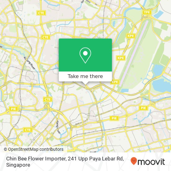 Chin Bee Flower Importer, 241 Upp Paya Lebar Rd map