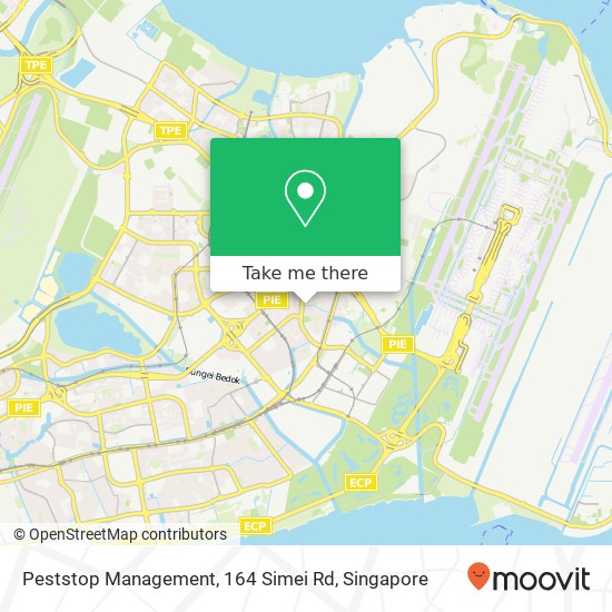 Peststop Management, 164 Simei Rd map