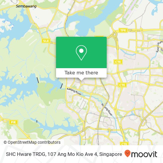 SHC Hware TRDG, 107 Ang Mo Kio Ave 4 map