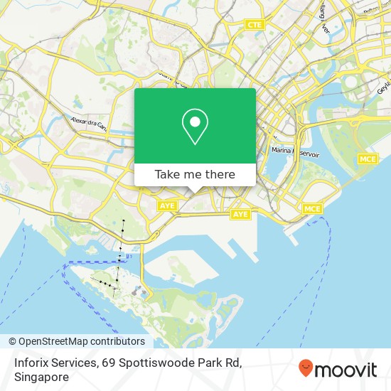 Inforix Services, 69 Spottiswoode Park Rd地图