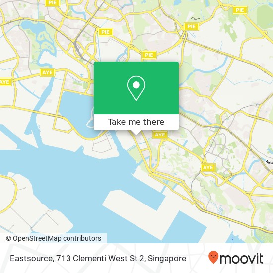 Eastsource, 713 Clementi West St 2 map