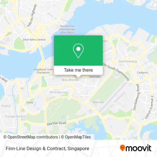 Finn-Line Design & Contract map