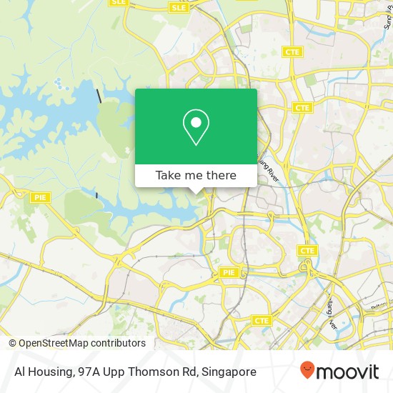 Al Housing, 97A Upp Thomson Rd地图