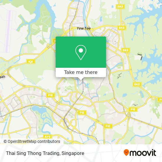 Thai Sing Thong Trading map