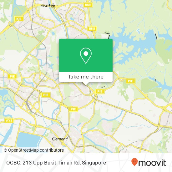 OCBC, 213 Upp Bukit Timah Rd map