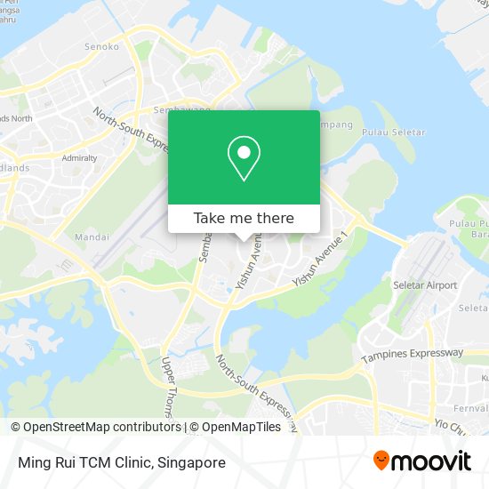 Ming Rui TCM Clinic map