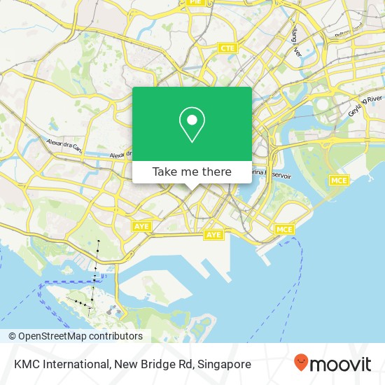 KMC International, New Bridge Rd map