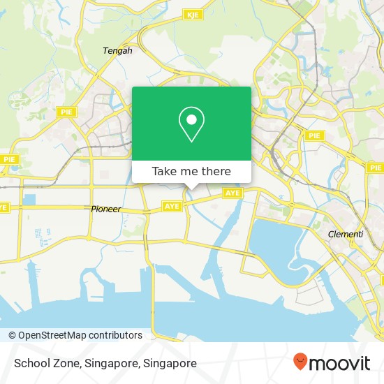 School Zone, Singapore地图