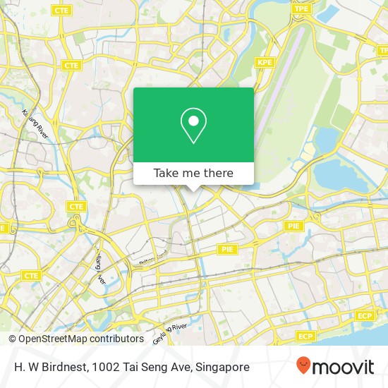 H. W Birdnest, 1002 Tai Seng Ave map