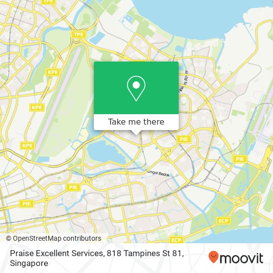 Praise Excellent Services, 818 Tampines St 81地图