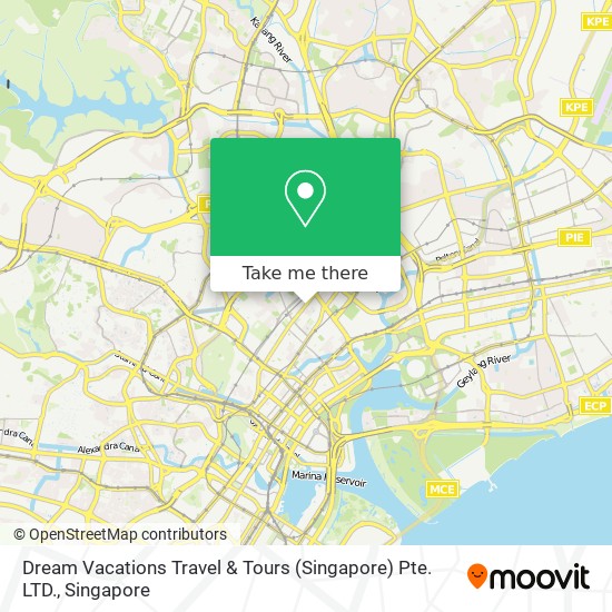 Dream Vacations Travel & Tours (Singapore) Pte. LTD.地图