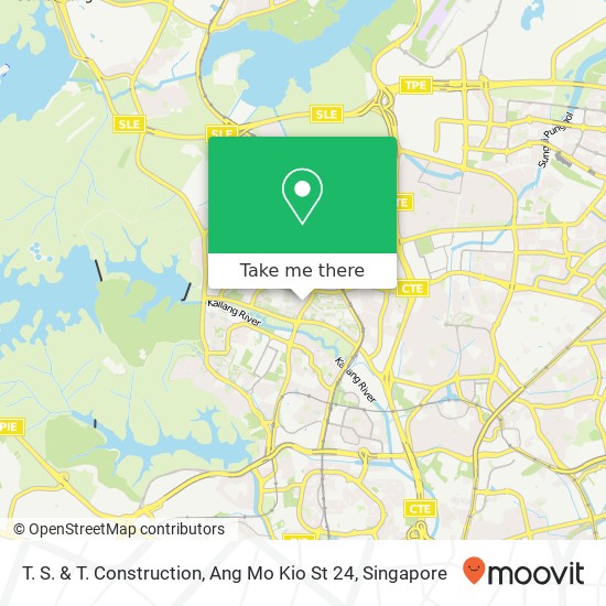 T. S. & T. Construction, Ang Mo Kio St 24 map