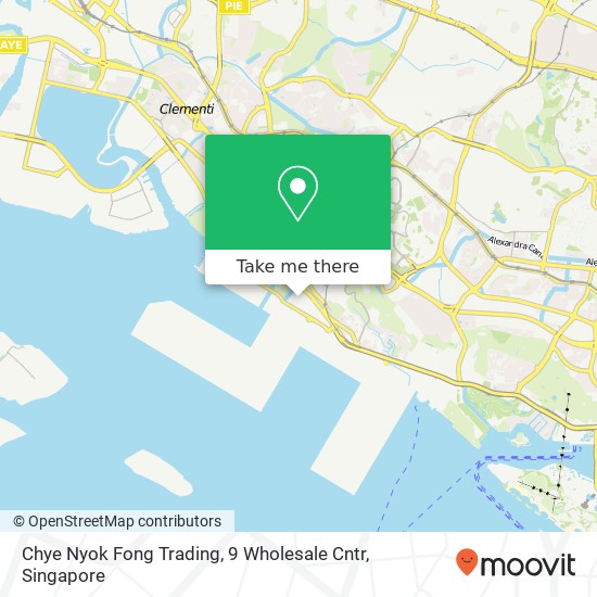 Chye Nyok Fong Trading, 9 Wholesale Cntr map