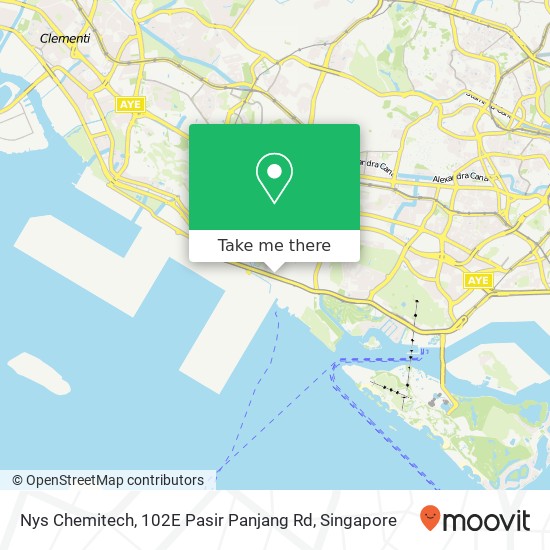 Nys Chemitech, 102E Pasir Panjang Rd map