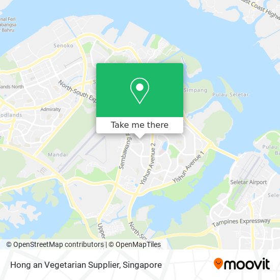 Hong an Vegetarian Supplier map