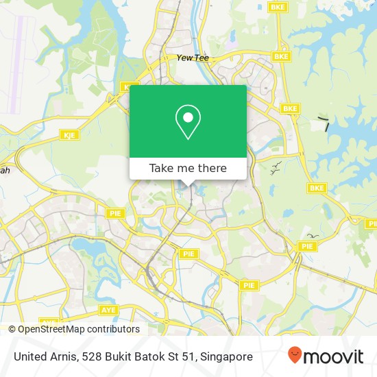 United Arnis, 528 Bukit Batok St 51 map