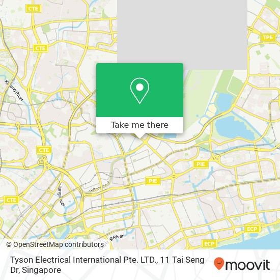 Tyson Electrical International Pte. LTD., 11 Tai Seng Dr map