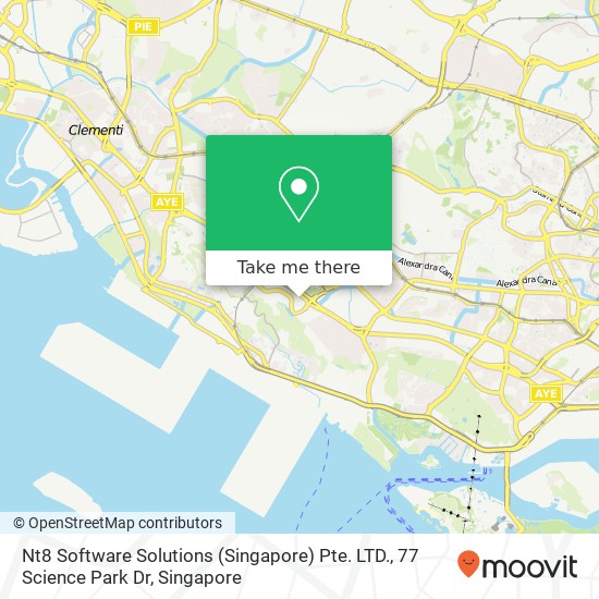 Nt8 Software Solutions (Singapore) Pte. LTD., 77 Science Park Dr地图