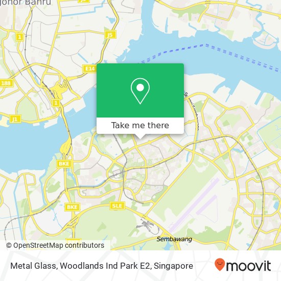 Metal Glass, Woodlands Ind Park E2地图