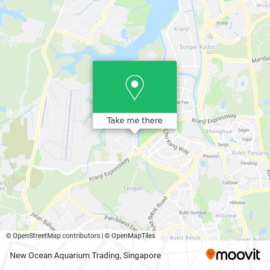 New Ocean Aquarium Trading map
