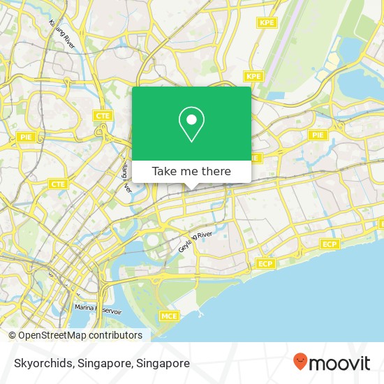 Skyorchids, Singapore map