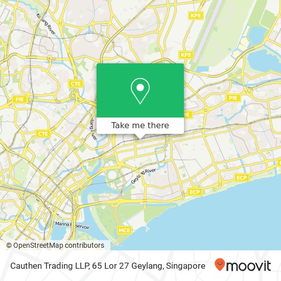 Cauthen Trading LLP, 65 Lor 27 Geylang map
