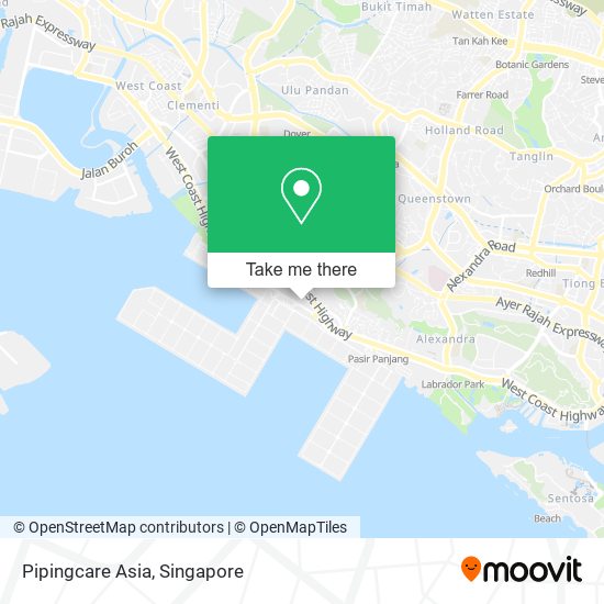 Pipingcare Asia map