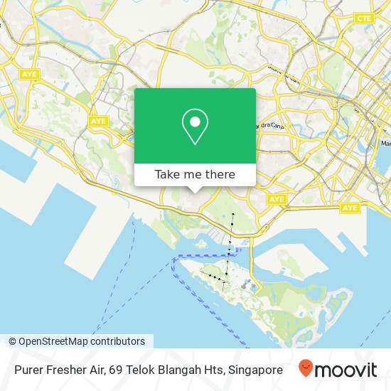 Purer Fresher Air, 69 Telok Blangah Hts地图