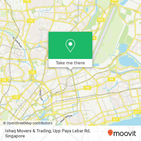 Ishaq Movers & Trading, Upp Paya Lebar Rd map