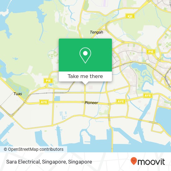 Sara Electrical, Singapore地图