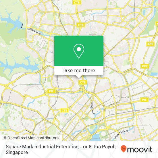 Square Mark Industrial Enterprise, Lor 8 Toa Payoh map